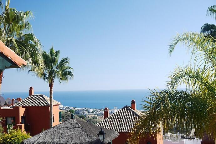 Seaview apartement Sitio de Calahonda Bagian luar foto